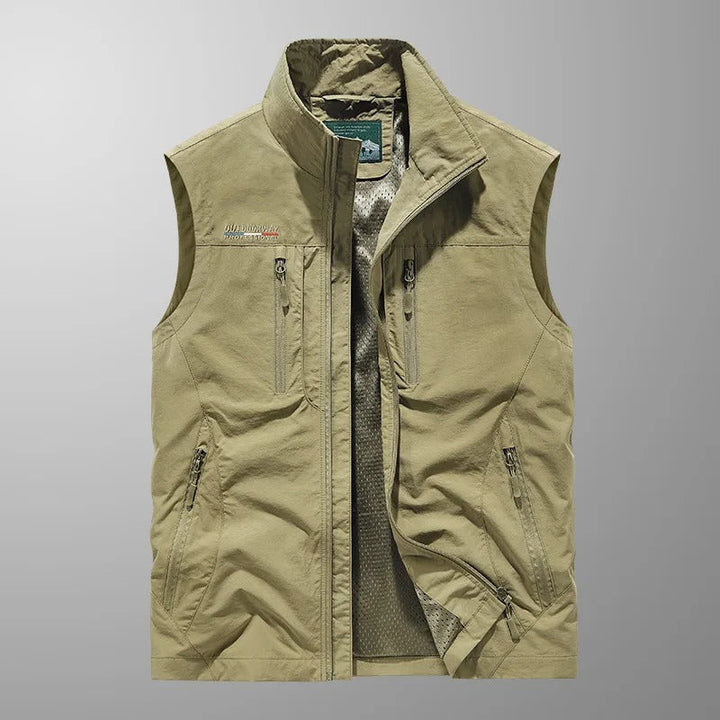 ROBERT™ | Multi-Pocket Breathable Classic Cargo Gilet